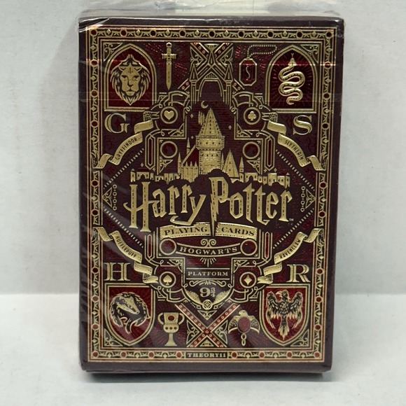 Harry Potter Hogwarts Platform 9 3/4 Playing Cards Deck Theory11 - Picture 1 of 2